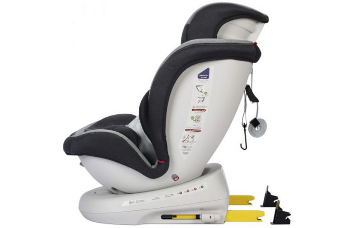 Ghế ngồi ô tô xoay 360 có Isofix Zaracos Cusco 6406 (nhiều màu)