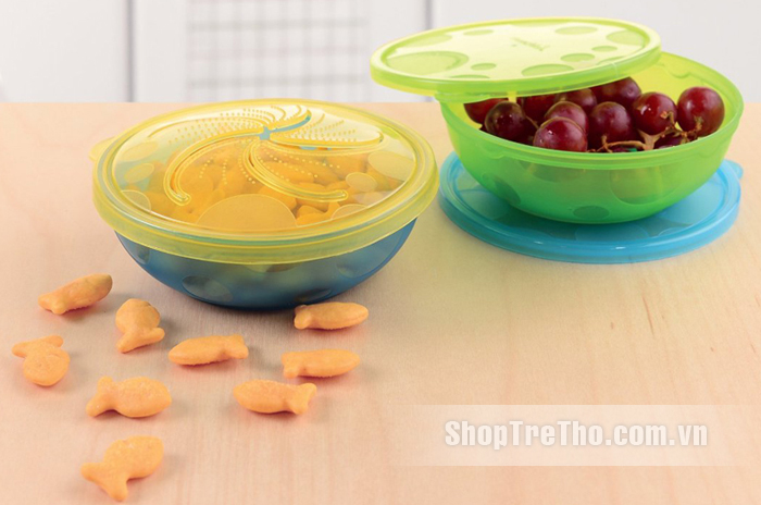 Bát đa dụng Munchkin bộ 4 chiếc Stack A Bowls - 4pk