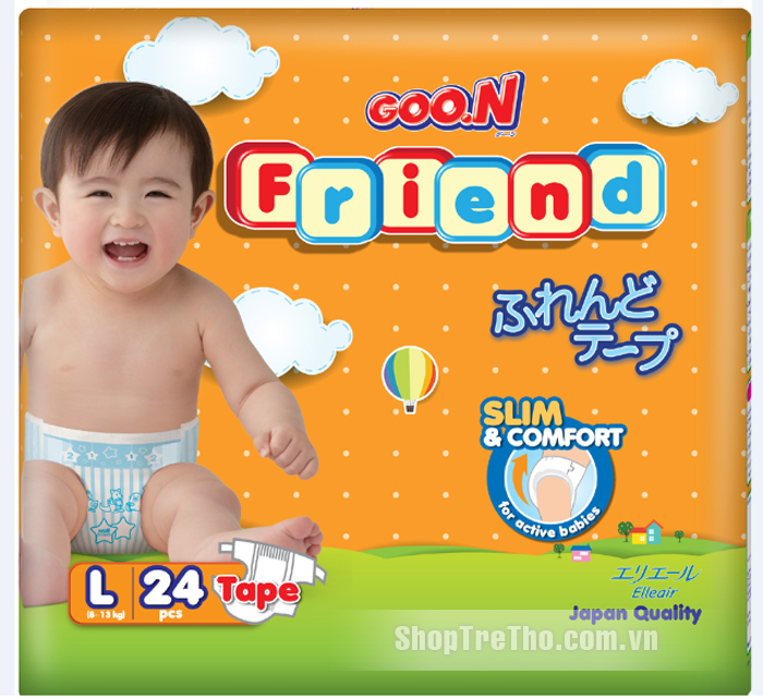 Tả dán Goon Friend L24 cho bé