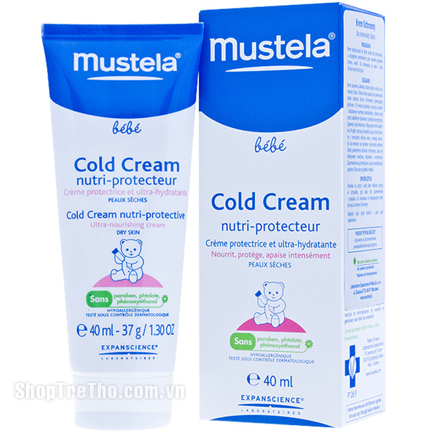 Kem chống nẻ cho bé Mustela 40ml