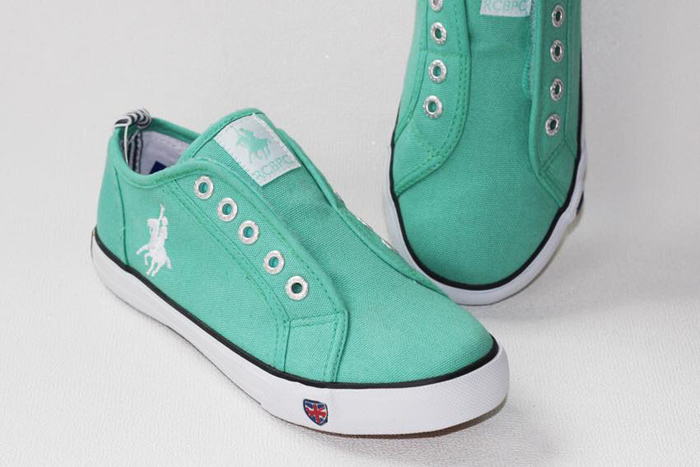 Giầy Polo baby màu xanh ngọc (size 24-32)