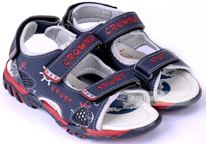 Dép sandal cao cấp Crown cho bé trai 