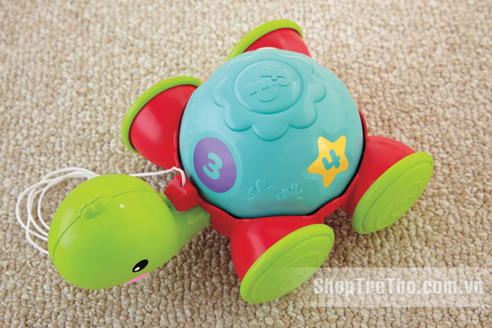 Đồ chơi xe kéo rùa con Fisher Price Y8652