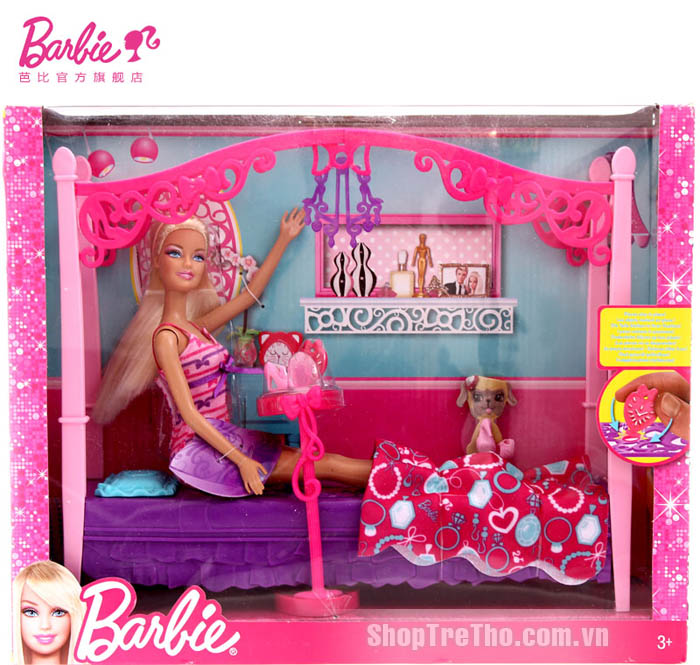 Phòng Ngủ Hiện Đại Barbie X7941