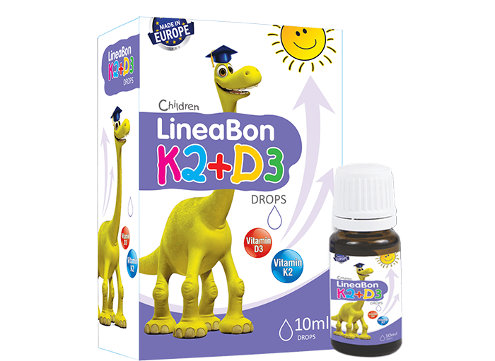Vitamin tăng trưởng chiều cao LineaBon K2+D3 (10ml)
