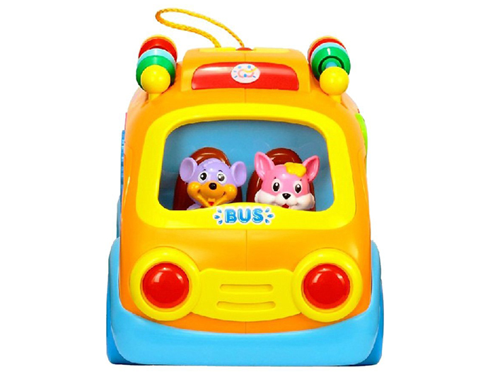 xe bus tha hinh Huile toys HL.988