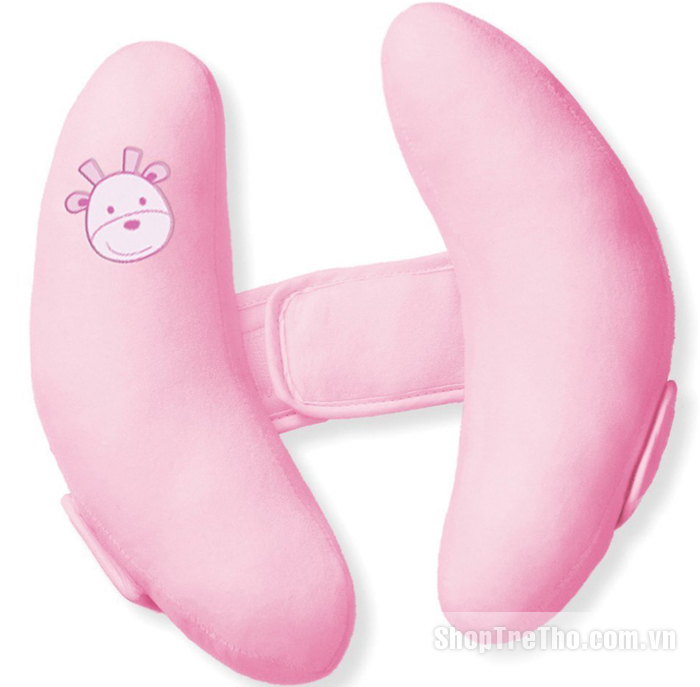Gối giữ đầu cho bé màu hồng Summer Cradler Pink