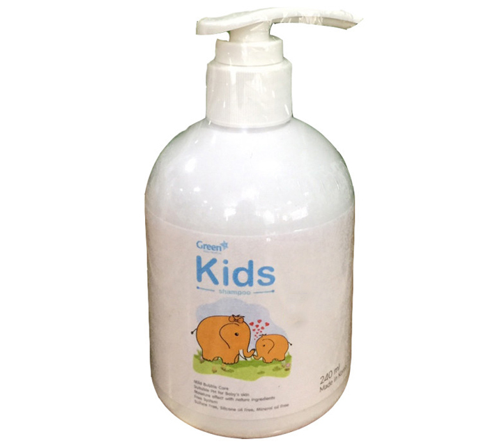 Dầu gội trẻ em Green 3 trong 1 (240ml)