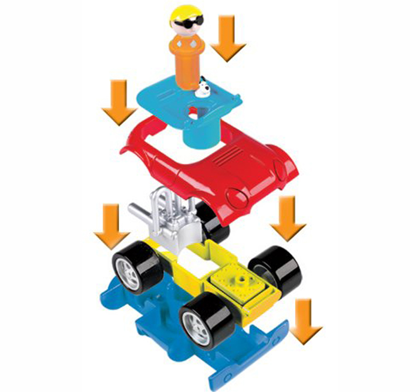 Đồ chơi Tomy T2037 Puzzle Up - may bay