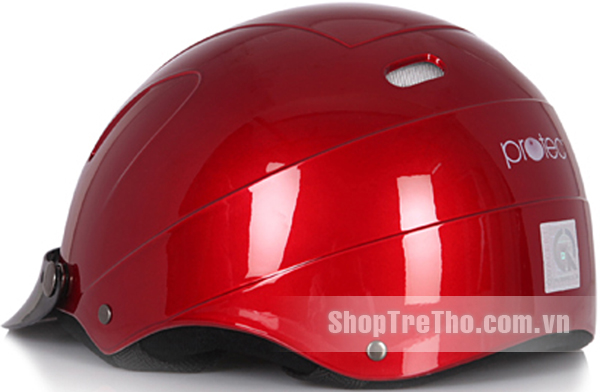 Mũ bảo hiểm Protec Disco màu đỏ size L