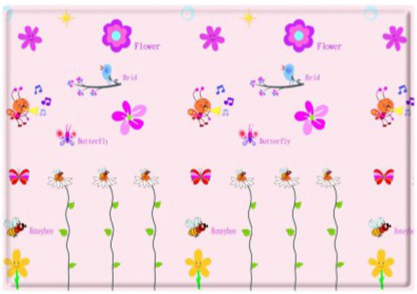 Thảm nằm chơi bằng silicone Toys House