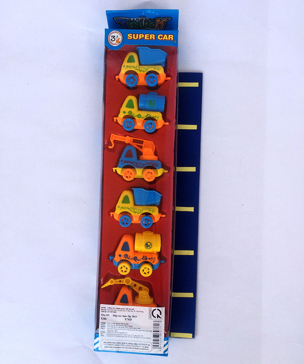 Đồ chơi mô hình ô tô 3806 (6 chiếc)