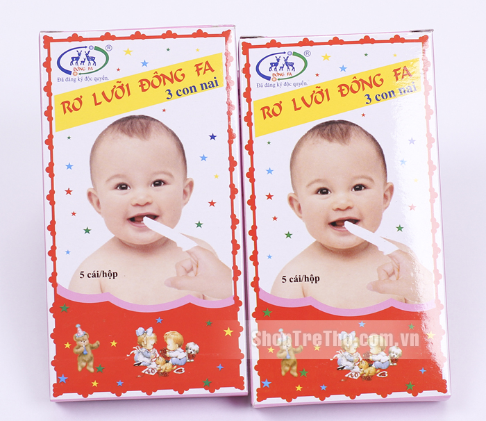 Tưa lưỡi Đông Fa 3 con nai cho bé