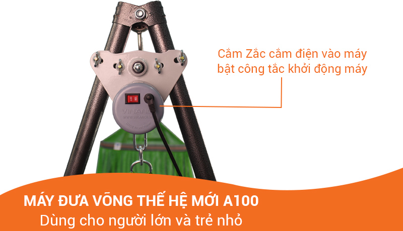 Máy đưa võng Vinanoi A100