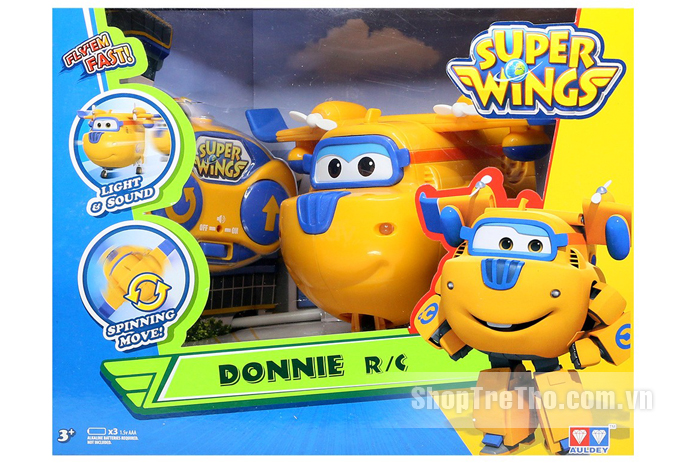 Super Wings YW710020 - máy bay điều khiển Donnie Thông Minh