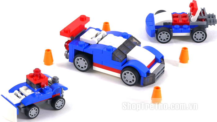 Đồ chơi Lego Creator 31027 - Xe đua xanh