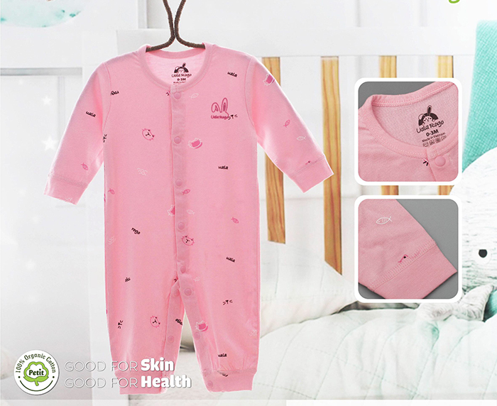 Body dài tay Petit họa tiết Uala UR3074