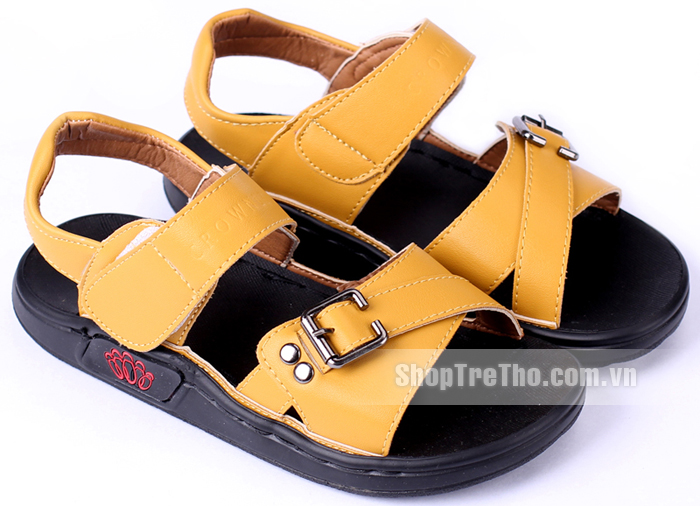 Dép sandal cao cấp cho bé trai Crown GD-326