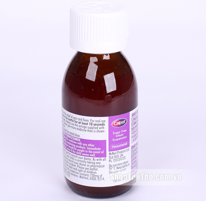 Thuốc hạ sốt cho bé Calpol 