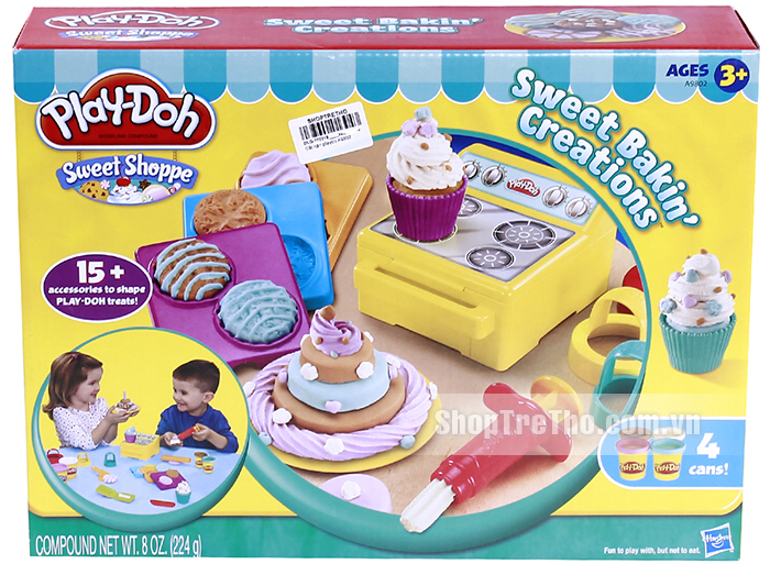 Bánh nướng ngọt ngào Playdoh A9802 