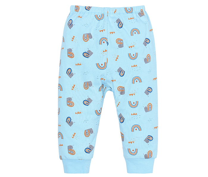 Quần dài đáp đũng bo gấu Lullaby NH674P xanh cầu vồng