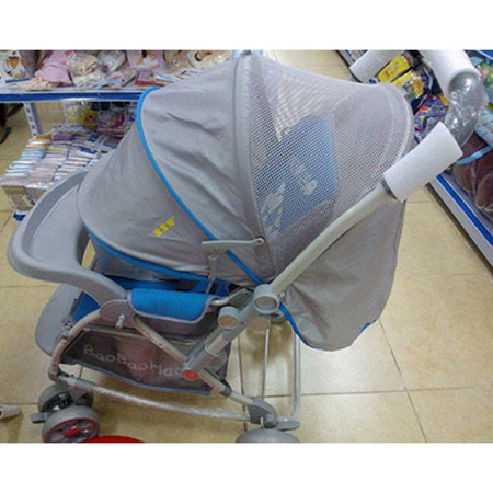 Xe đẩy đa năng trẻ em BBH 720N màu xanh