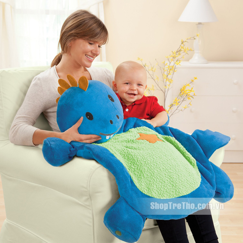 Thảm nằm chơi hình con khủng long Summer Plush Playtime Mat SM67480
