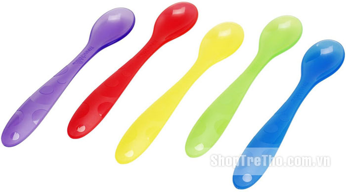 Bộ thìa nhựa Munchkin 15661 Reusable Infant Spoons gồm 20 chiếc