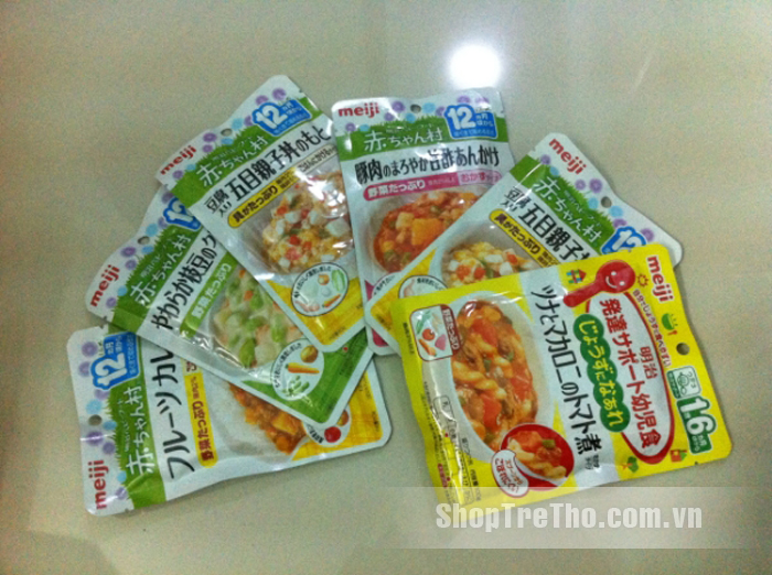 Cháo ăn liền Meiji nhiều vị