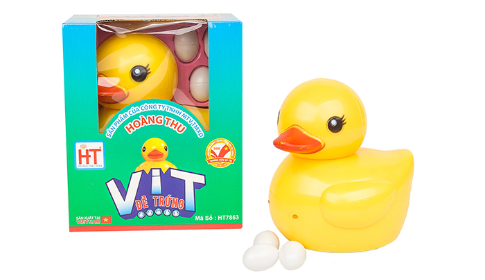 Đồ chơi Vịt đẻ trứng nhạc Việt HT7863