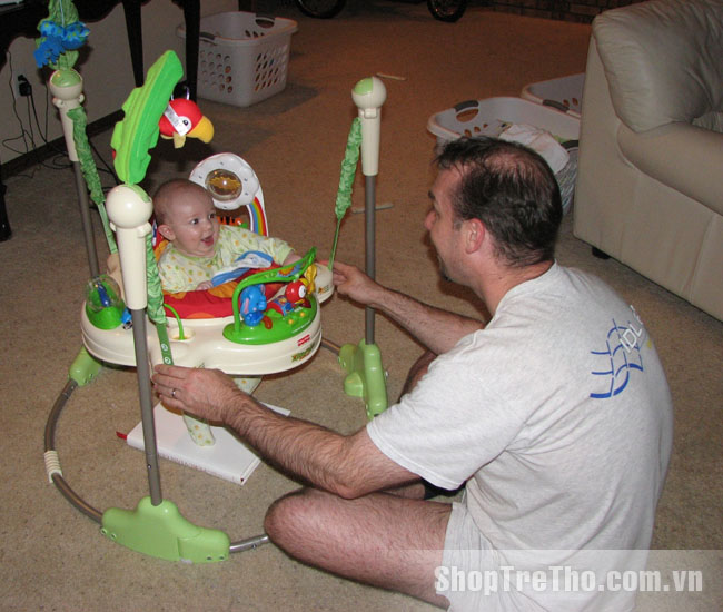 Ghế tập đứng Fisher Price Rainforest Jumperoo P0105