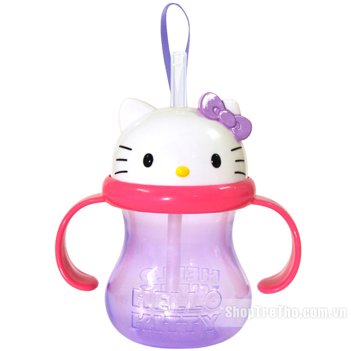 Cốc ống hút Munchkin 28026 Hello Kitty
