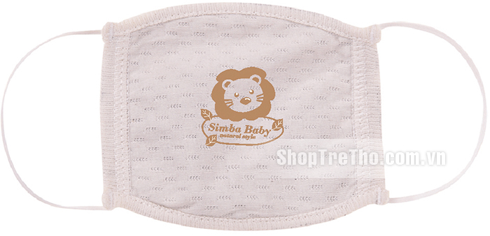 Khẩu trang bông hữu cơ Simba Organic S5012 