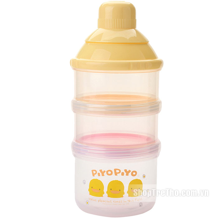Bộ chia sữa bột Piyo Piyo 830192 3 ngăn