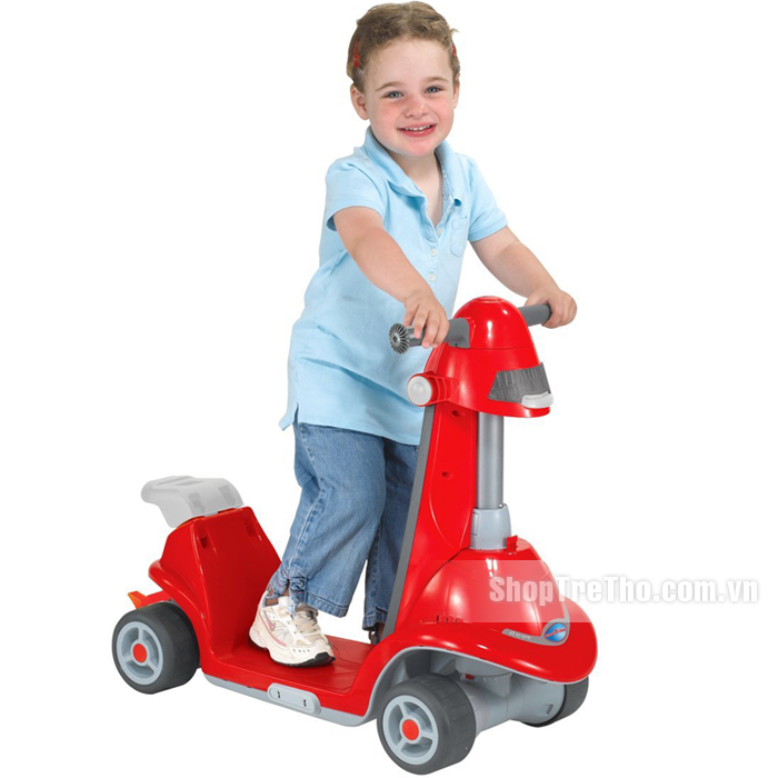Xe chòi chân thông minh Smart Trike AIO màu đỏ