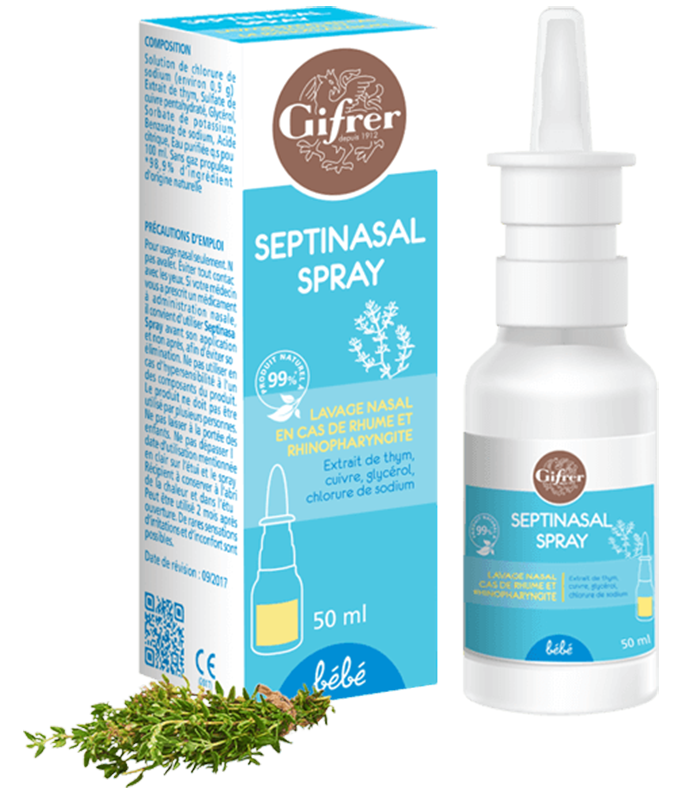 Xit rua mui khang viem cho tre Gifrer Septinasal Spray 50ml