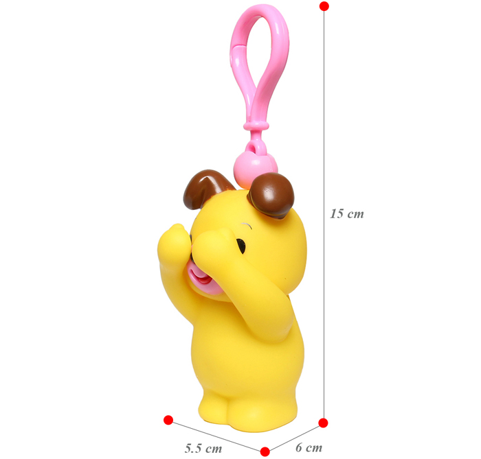 Đồ chơi bóp chíp ú òa Sankyo Toys hình cún