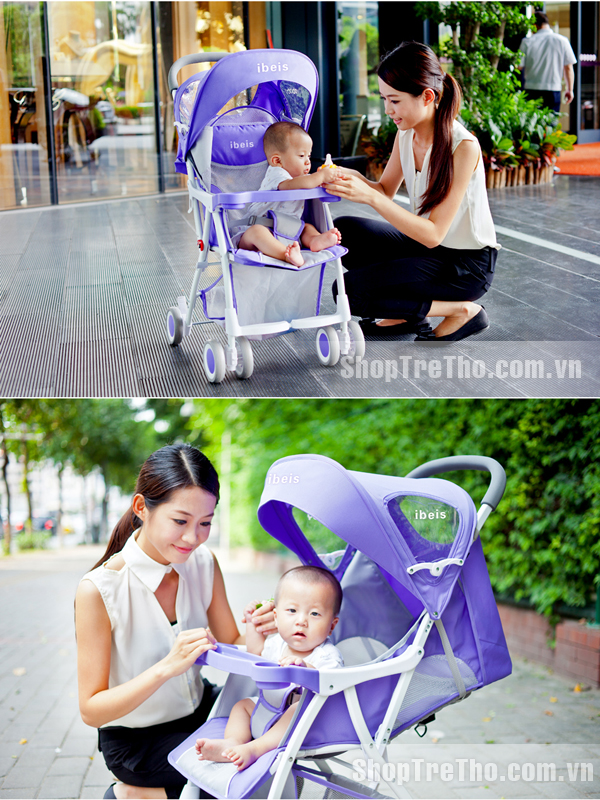 Xe đẩy trẻ em siêu nhẹ Ibeis A05