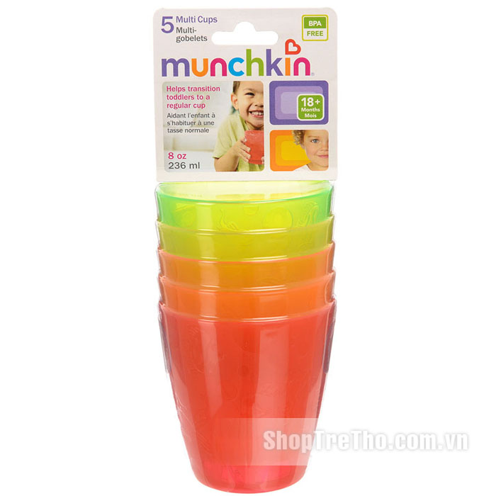 Bộ 5 cốc Munchkin 40300 Multi Cups cho bé
