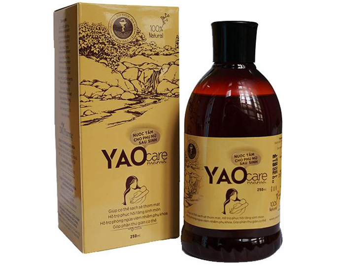 Nước tắm cho phụ nữ sau sinh Yaocare Mama (250ml)