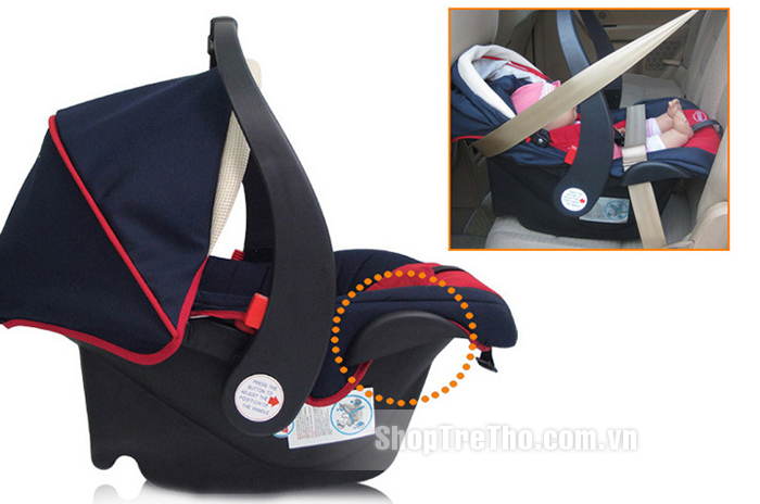 Ghế ngồi ô tô kèm nôi xách tay Mamakids Z33B