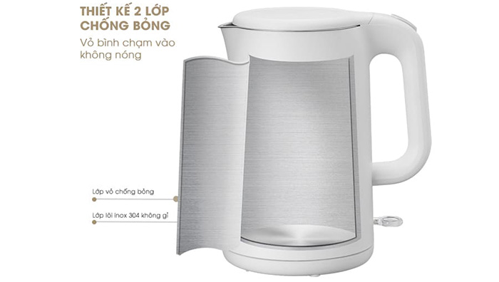 Binh dun nuoc sieu toc Bear ZDH-B15T1