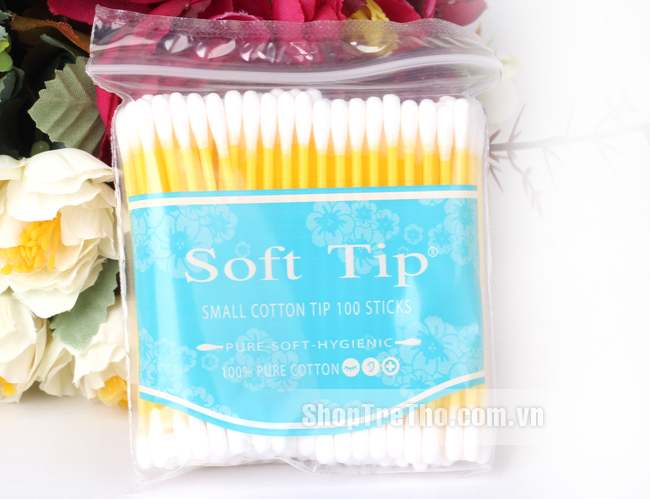 Bông ngoáy tai cho bé Thái Lan Soft Tip(gói)
