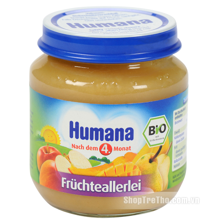 Thức ăn dinh dưỡng Humana hỗn hợp trái cây