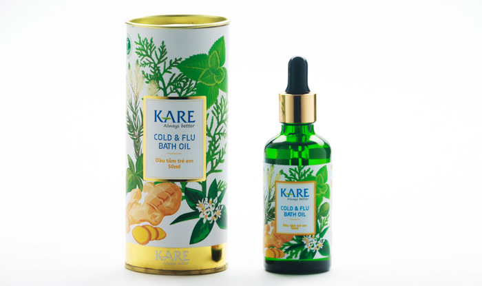 dầu tắm trẻ em Kare (50ml) 