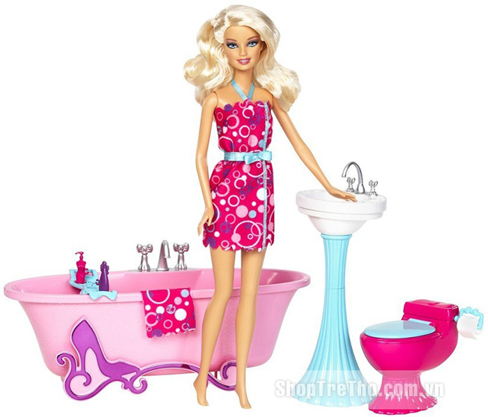 Phòng tắm cổ điển Barbie Y2856