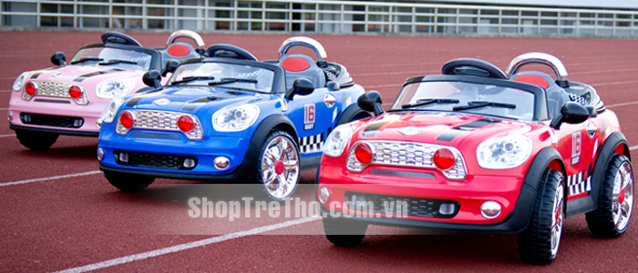 Ô tô điện trẻ em Mini Cooper - JE118