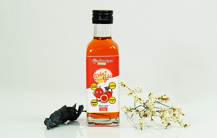 Dầu gấc Sống Sạch Food (100ml)