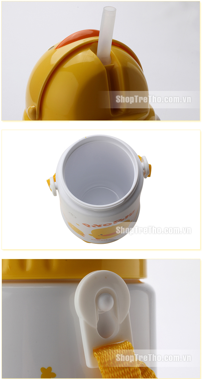 Bình uống nước Piyo Piyo 830353 cho bé 420ml