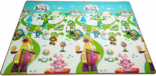 Thảm cuộn 2 mặt có viền Sky Baby Mat